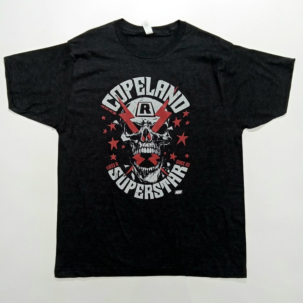 AEW Adam Copeland Rated R Superstar Men's T Shirt Size:XL AEW Crate Exclusive